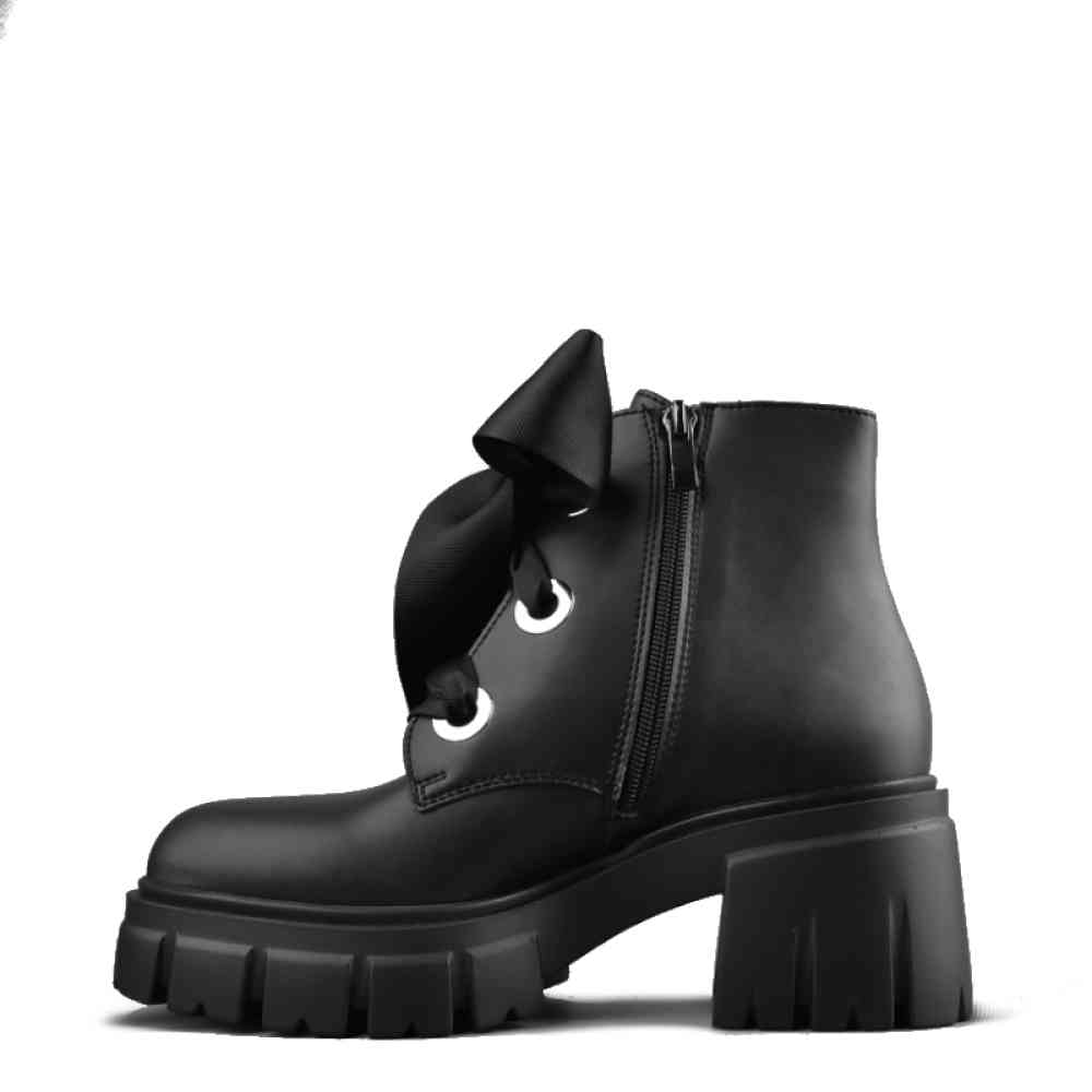 Altercore - Anastasia Bottes de plateforme - Noir